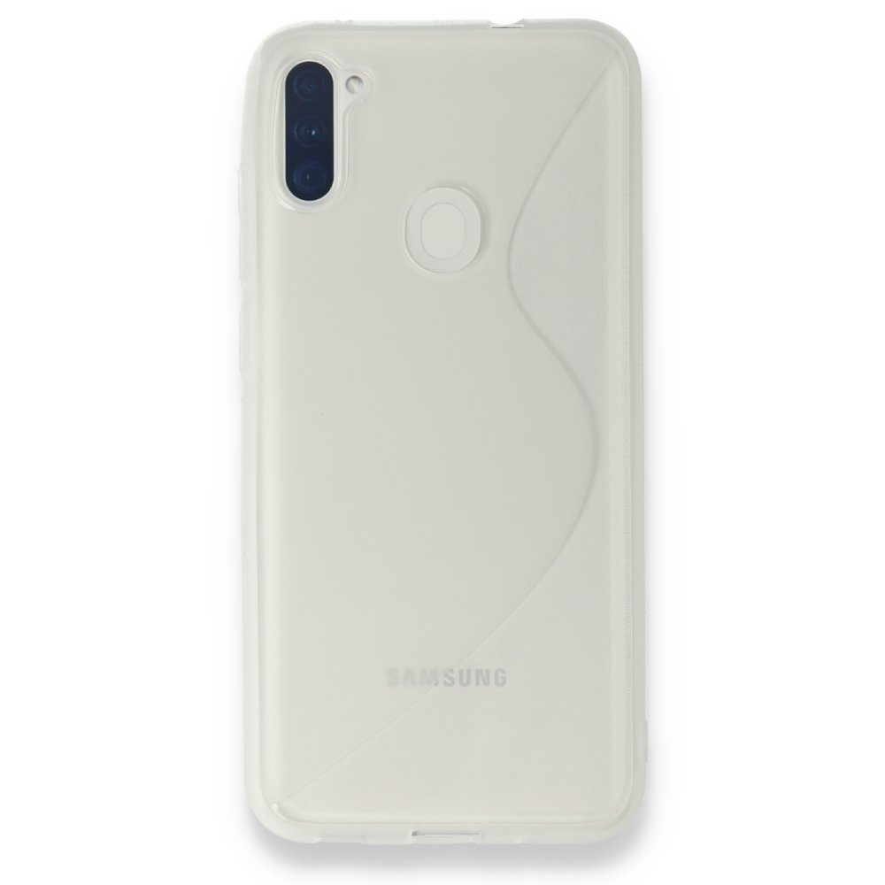 CLZ942 Samsung Galaxy A11 Kılıf S Silikon - Ürün Rengi : Yeşil