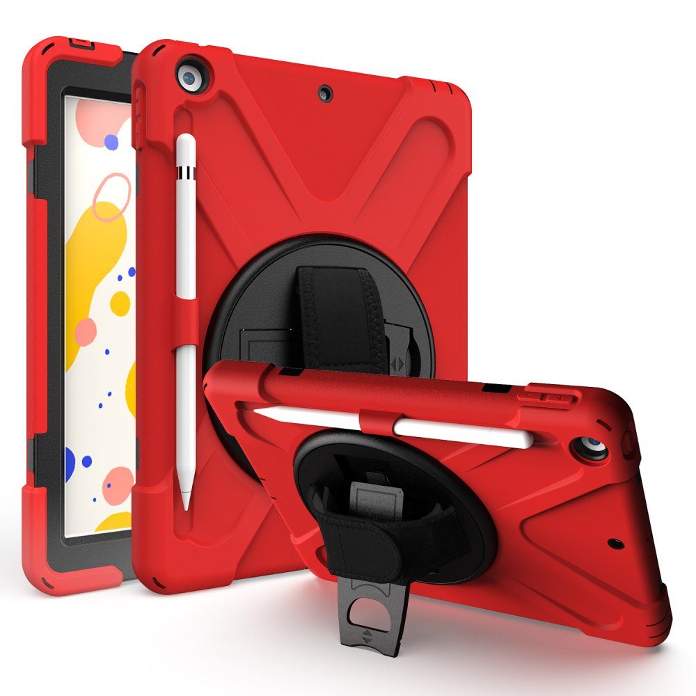 CLZ942 İpad Air 3 10.5 Kılıf Amazing Tablet Kapak - Ürün Rengi : Kırmızı