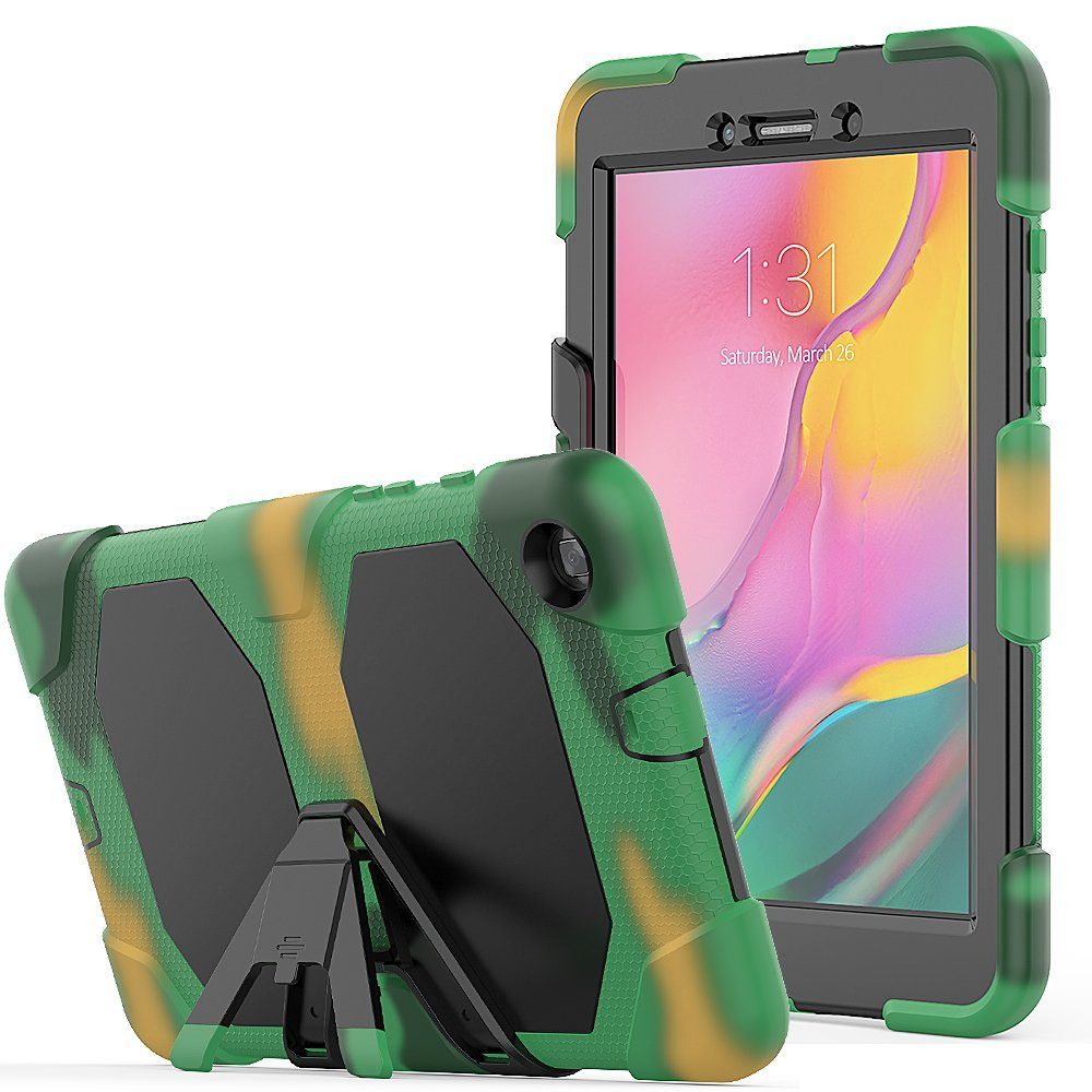 CLZ942 Samsung Galaxy T290 Tab A 8 Kılıf Griffin Tablet Kapak - Ürün Rengi : Yeşil
