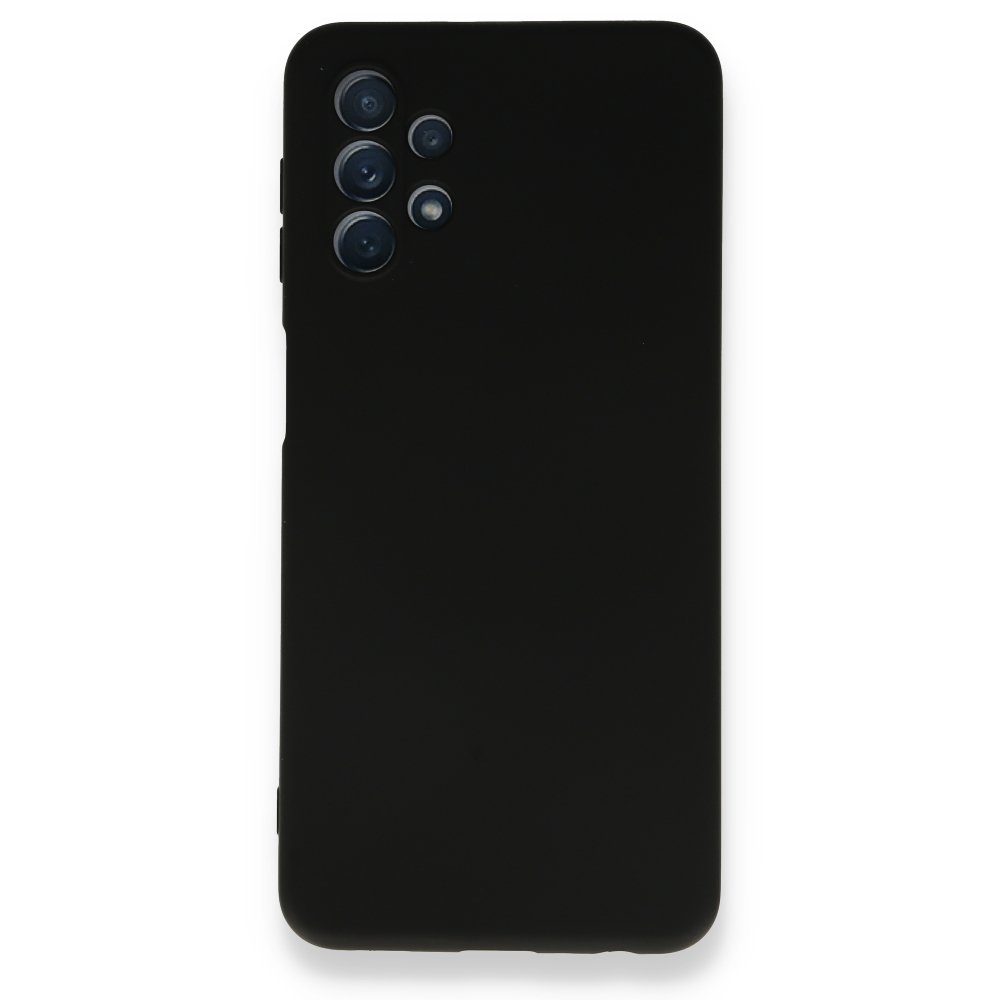 CLZ942 Samsung Galaxy A52 Kılıf Nano İçi Kadife  Silikon - Ürün Rengi : Siyah