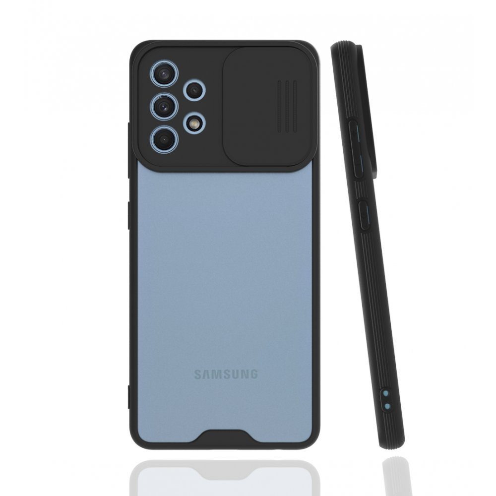 CLZ942 Samsung Galaxy A32 Kılıf Platin Kamera Koruma Silikon - Ürün Rengi : Pembe