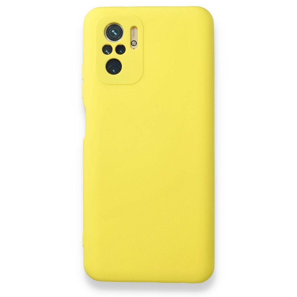 CLZ942 Xiaomi Redmi Note 10 Kılıf Nano İçi Kadife  Silikon - Ürün Rengi : Lacivert