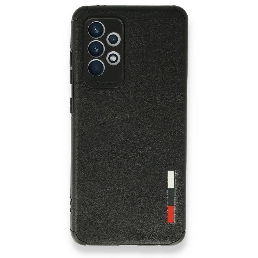 CLZ942 Samsung Galaxy A72 Kılıf Loop Deri Silikon - Ürün Rengi : Siyah