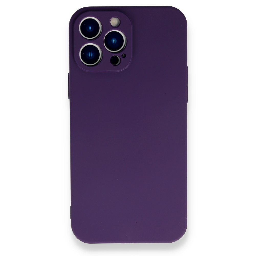 CLZ942 İphone 13 Pro Kılıf First Silikon - Ürün Rengi : Siyah