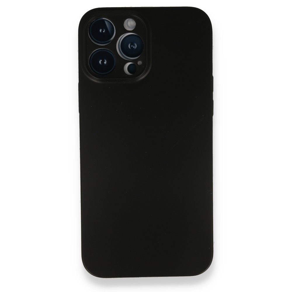 CLZ942 İphone 13 Pro Kılıf Pp Ultra İnce Kapak - Ürün Rengi : Siyah