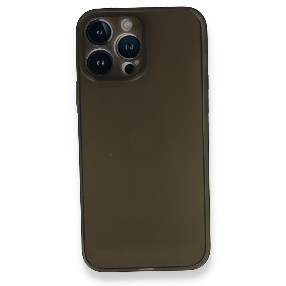 CLZ942 İphone 13 Pro Kılıf Pp Ultra İnce Kapak - Ürün Rengi : Siyah