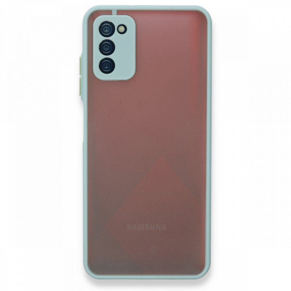 CLZ942 Samsung Galaxy A03s Kılıf Montreal Silikon Kapak - Ürün Rengi : Mor