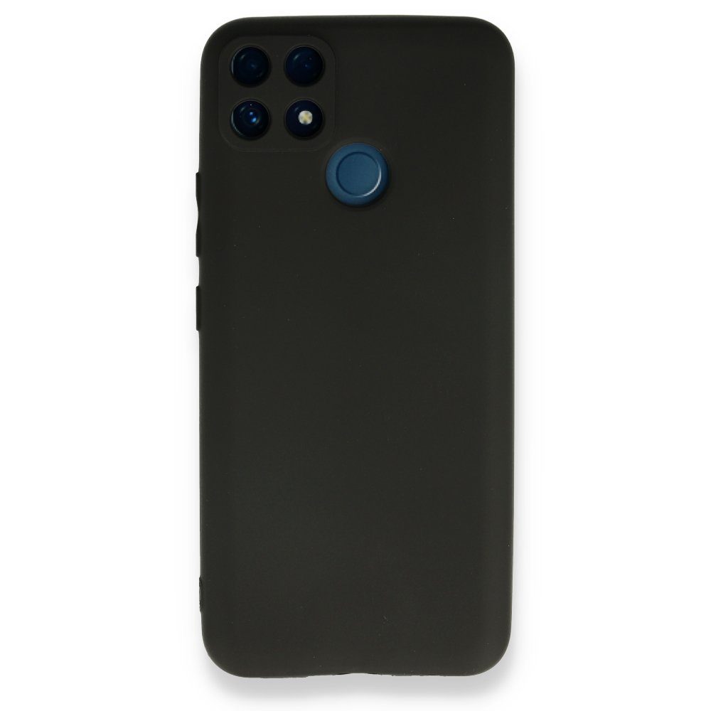 CLZ942 Realme C25 Kılıf First Silikon - Ürün Rengi : Siyah