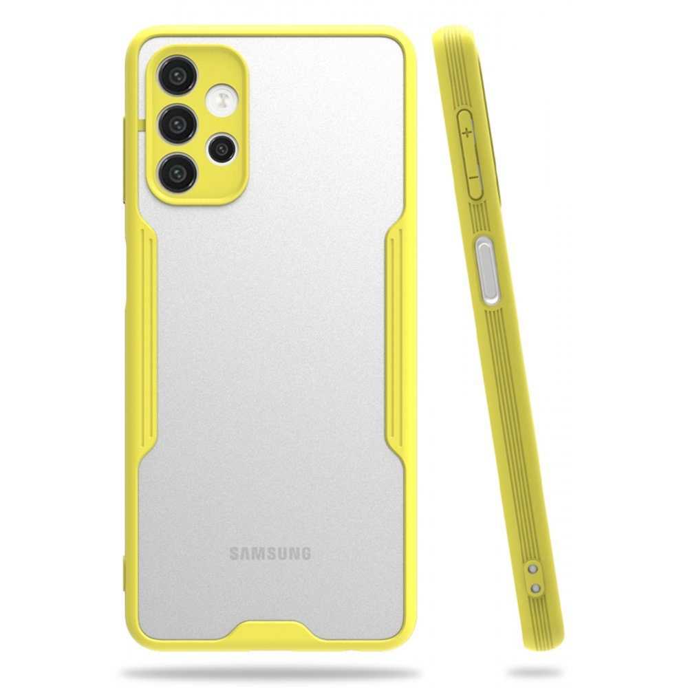 CLZ942 Samsung Galaxy A52s Kılıf Platin Silikon - Ürün Rengi : Pembe