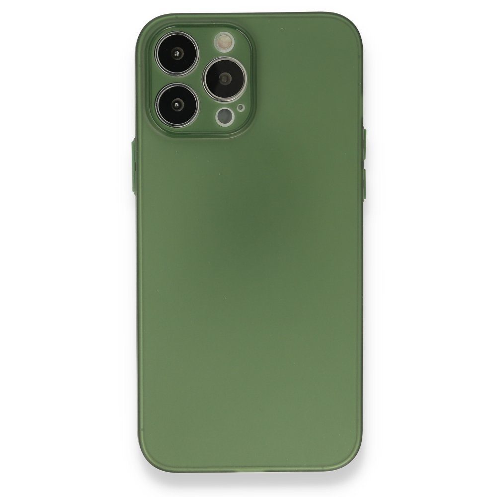 CLZ942 İphone 13 Pro Max Kılıf Puma Silikon - Ürün Rengi : Açık Yeşil