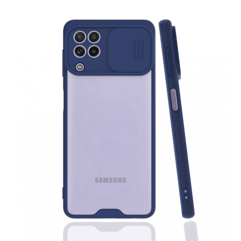 CLZ942 Samsung Galaxy A22 Kılıf Platin Kamera Koruma Silikon - Ürün Rengi : Açık Yeşil