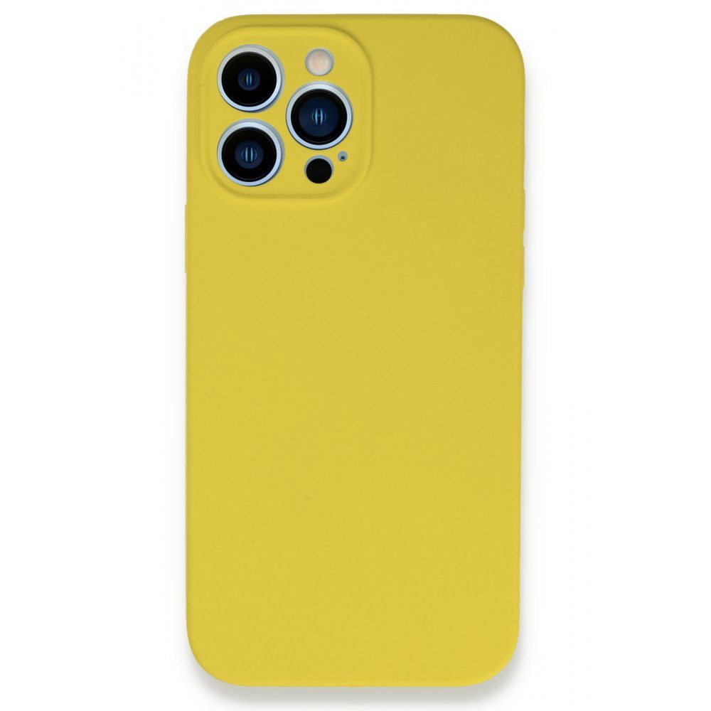 CLZ942 İphone 13 Pro Kılıf Lansman Legant Silikon - Ürün Rengi : Bej
