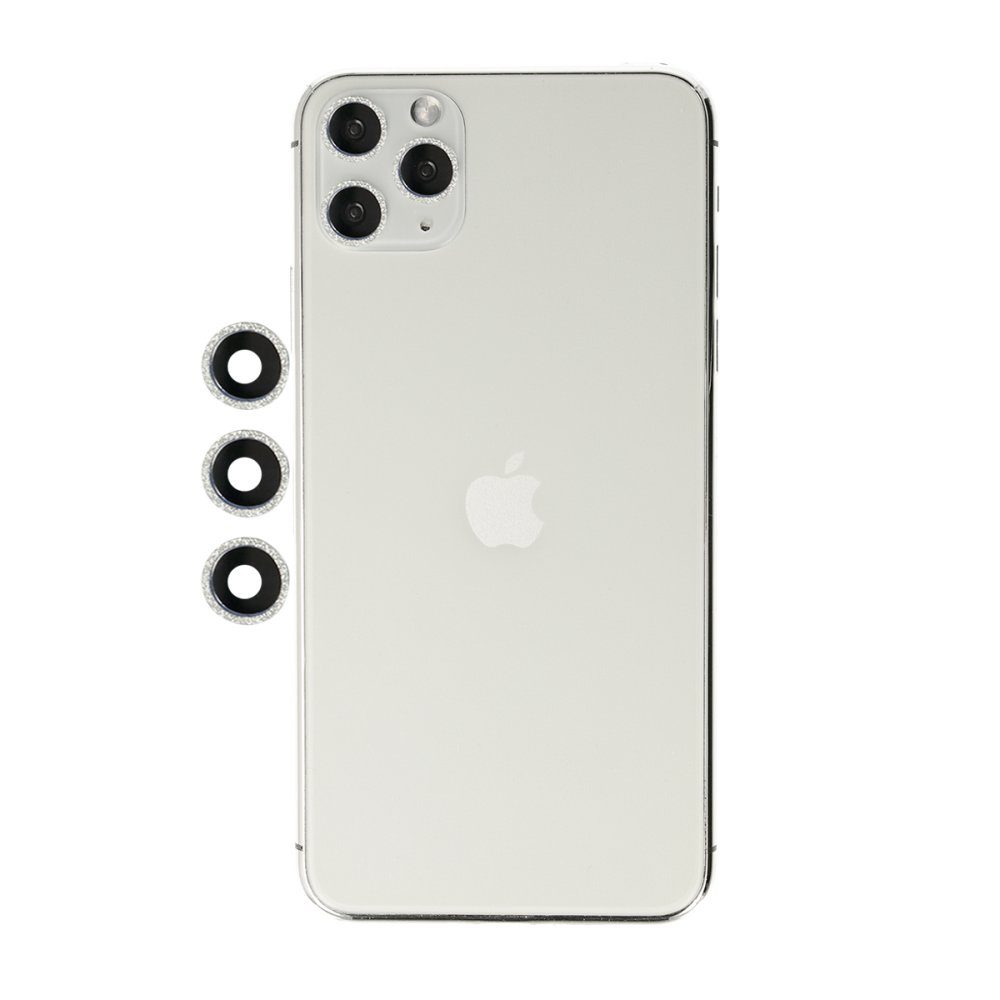 CLZ942 İphone 11 Pro Shine Kamera Lens - Ürün Rengi : Gümüş