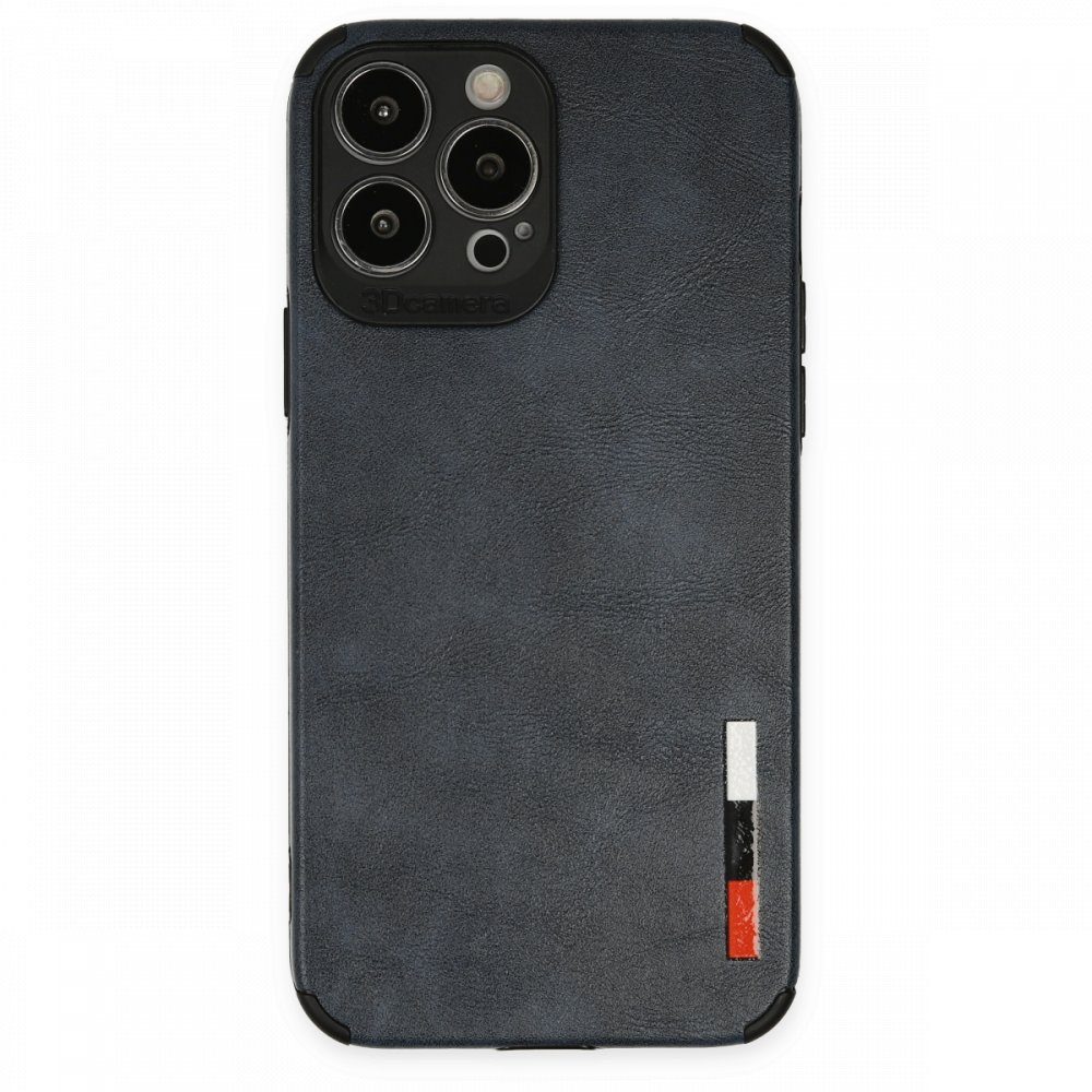 CLZ942 İphone 13 Pro Max Kılıf Loop Deri Silikon - Ürün Rengi : Siyah