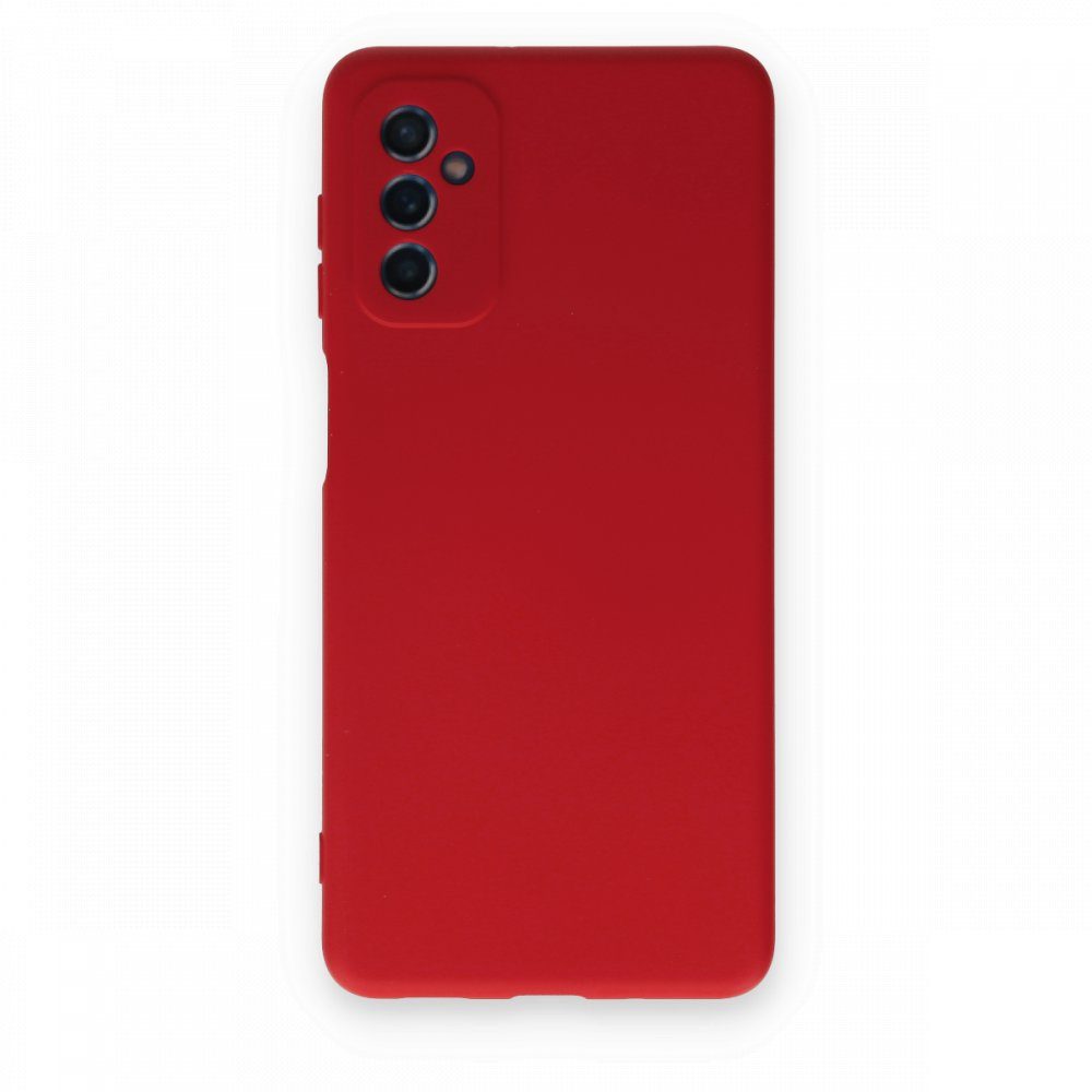 CLZ942 Samsung Galaxy M52 5g Kılıf Nano İçi Kadife  Silikon - Ürün Rengi : Kırmızı