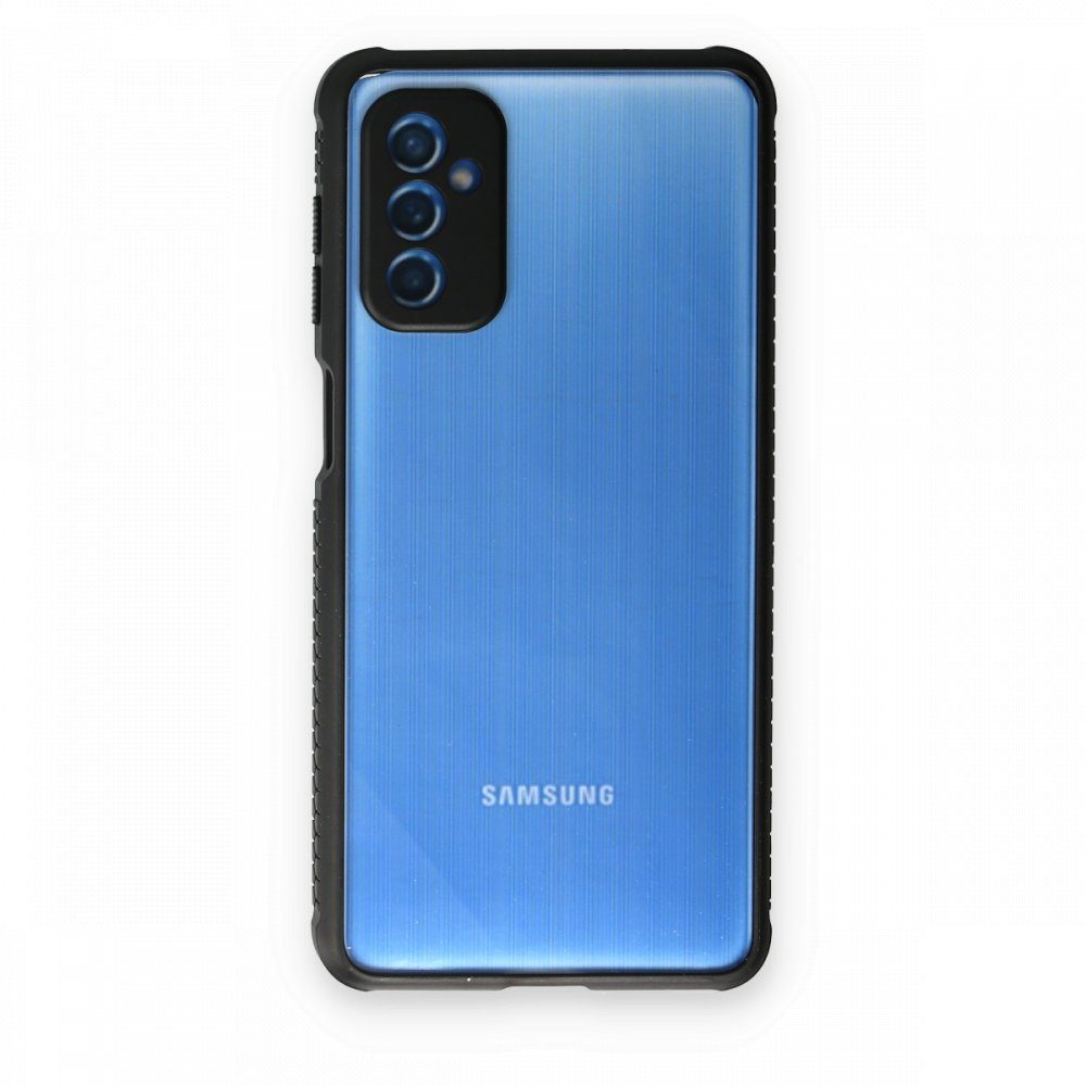 CLZ942 Samsung Galaxy M52 5g Kılıf Miami Şeffaf Silikon - Ürün Rengi : Siyah