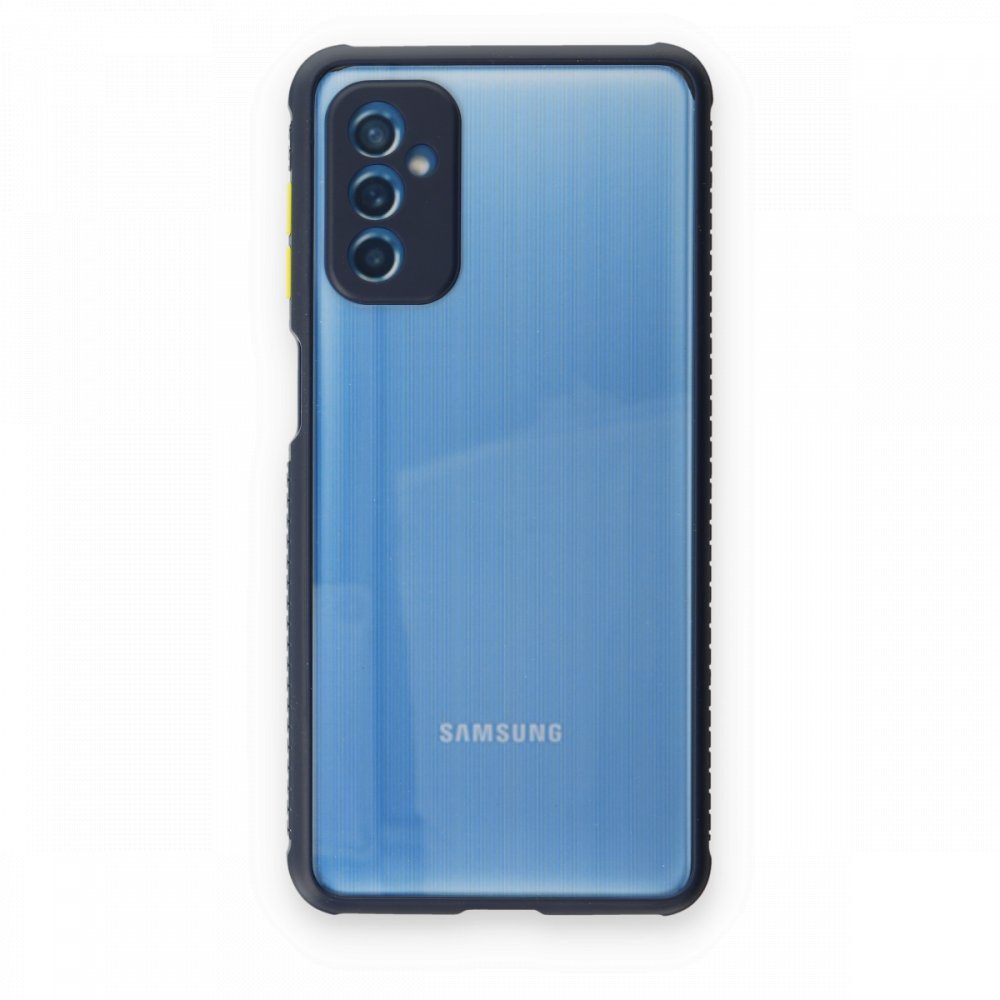 CLZ942 Samsung Galaxy M52 5g Kılıf Miami Şeffaf Silikon - Ürün Rengi : Siyah