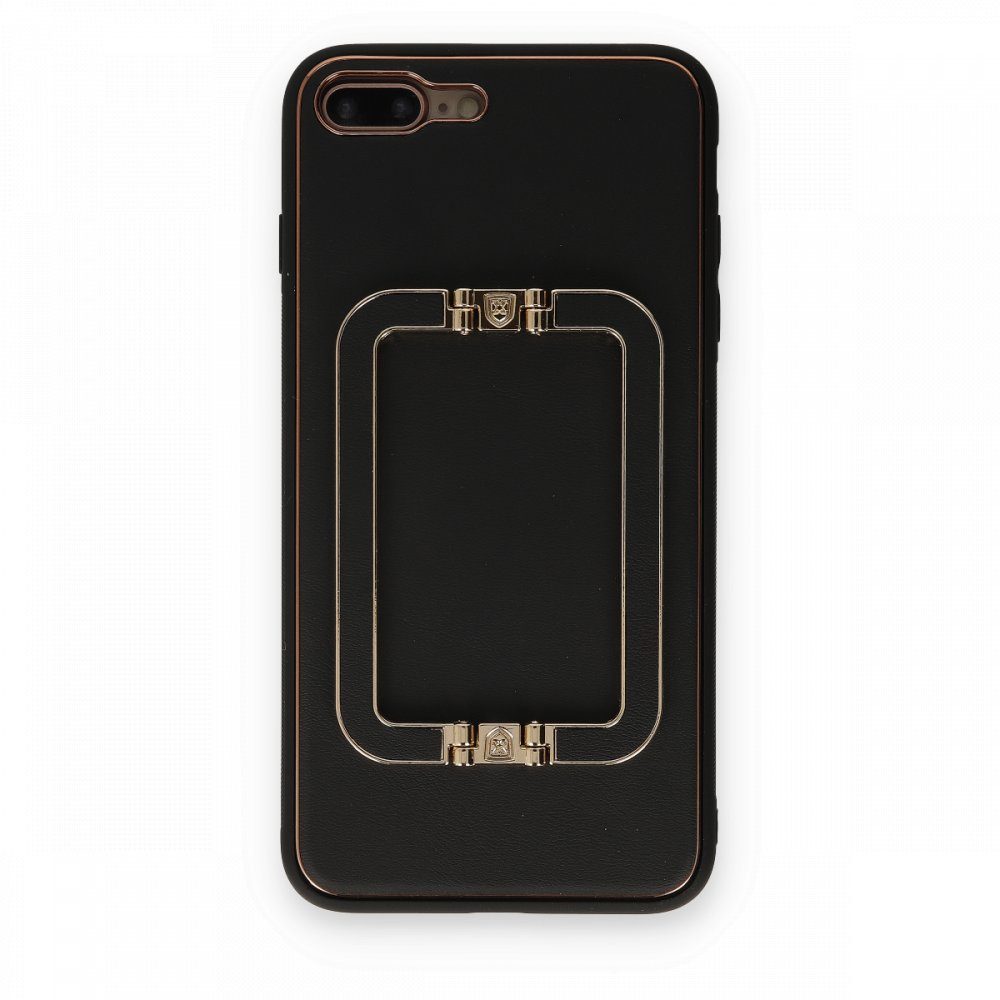 CLZ942 İphone 7 Plus Kılıf Coco Elit Kapak - Ürün Rengi : Siyah