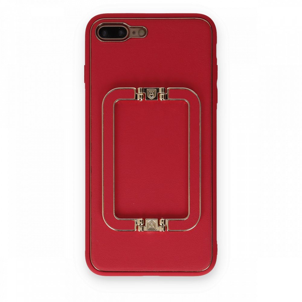 CLZ942 İphone 8 Plus Kılıf Coco Elit Kapak - Ürün Rengi : Kırmızı