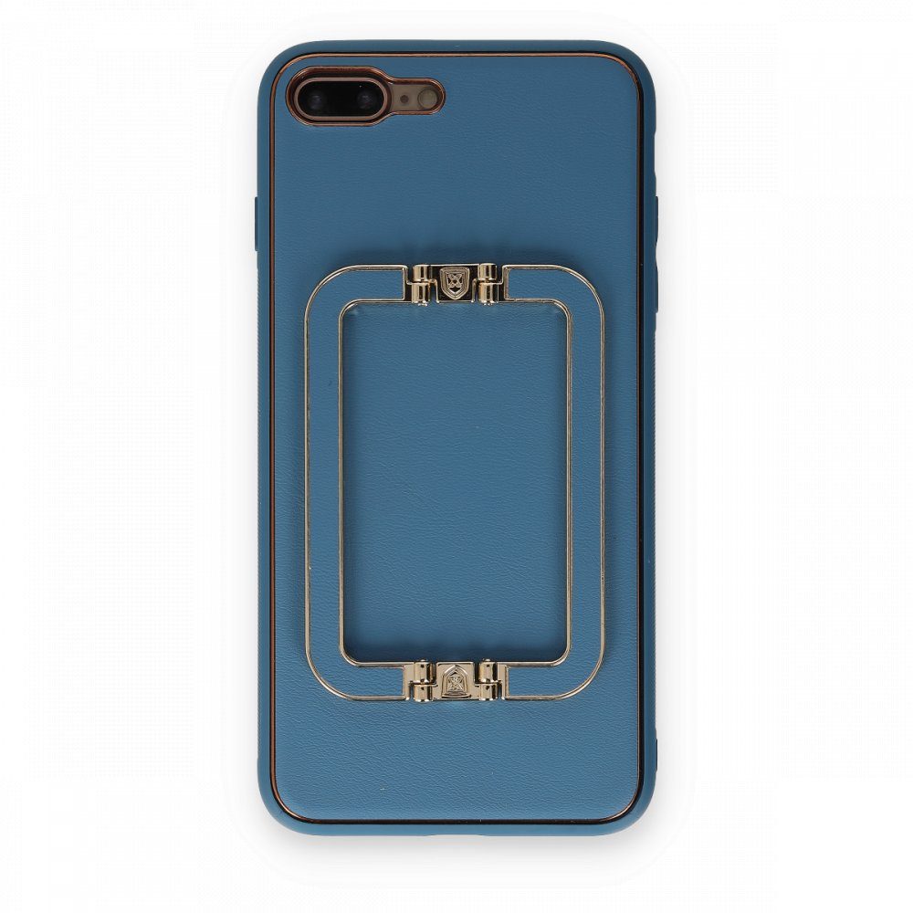 CLZ942 İphone 8 Plus Kılıf Coco Elit Kapak - Ürün Rengi : Mavi