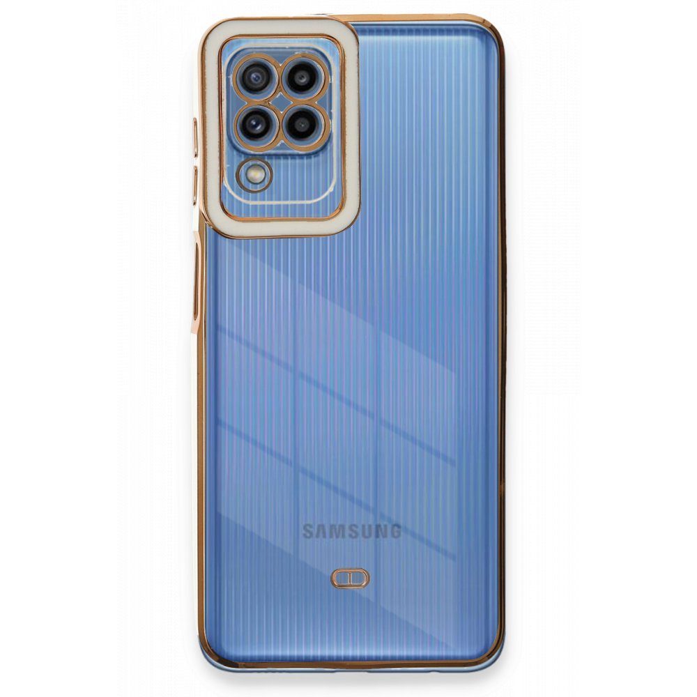 CLZ942 Samsung Galaxy M32 Kılıf Liva Lens Silikon - Ürün Rengi : Siyah