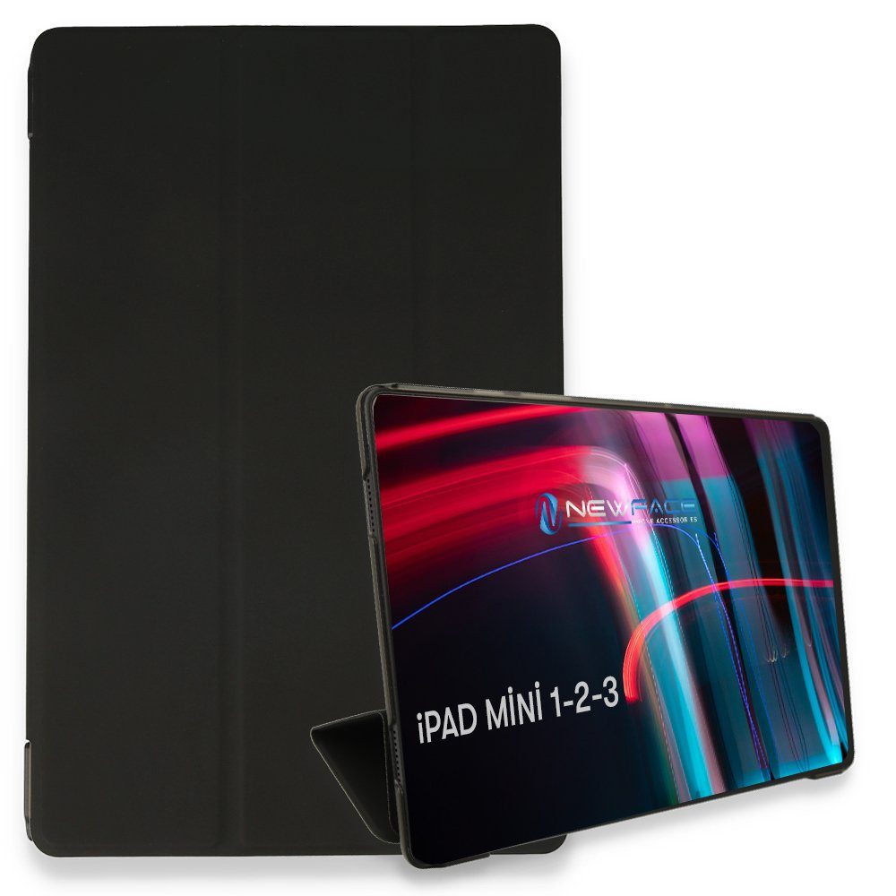 CLZ942 İpad Mini 1 Kılıf Tablet Smart Kılıf - Ürün Rengi : Siyah