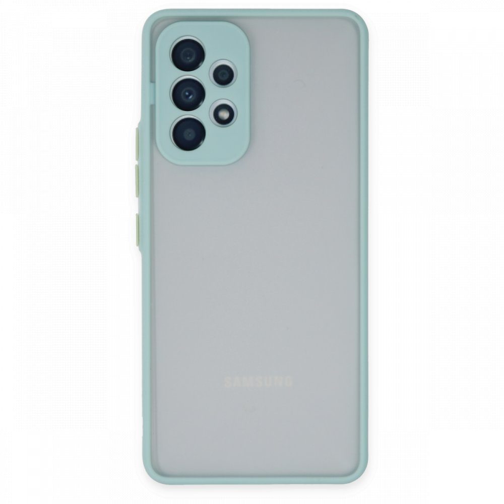 CLZ942 Samsung Galaxy A13 4g Kılıf Montreal Silikon Kapak - Ürün Rengi : Gri