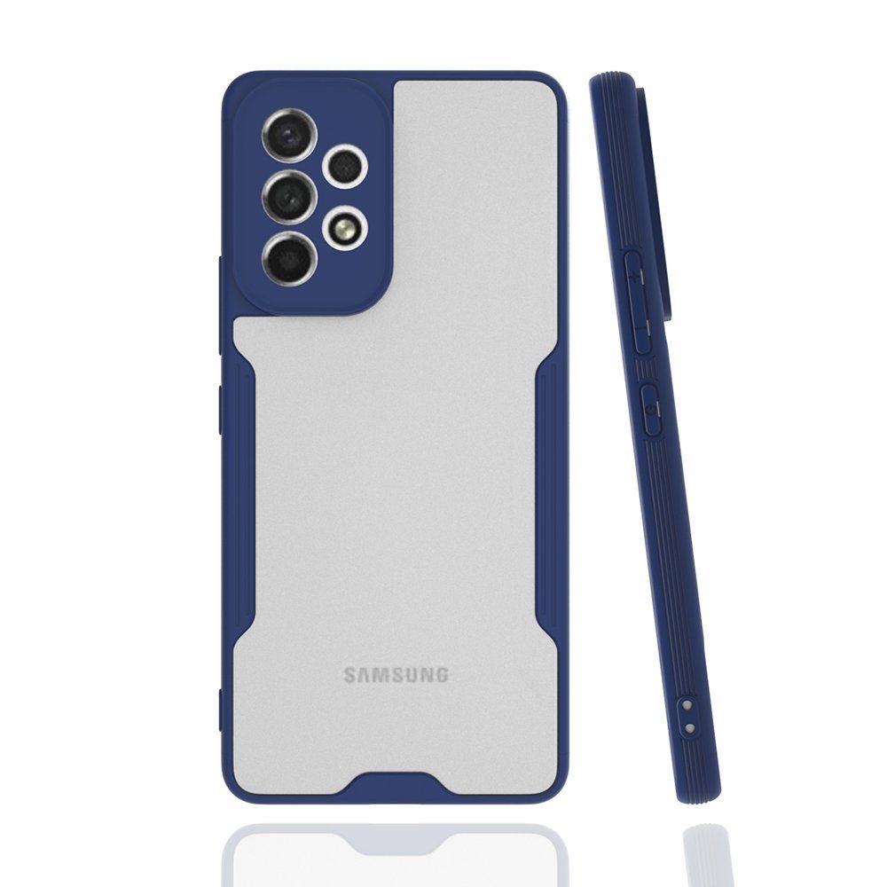 CLZ942 Samsung Galaxy A53 5g Kılıf Platin Silikon - Ürün Rengi : Lila