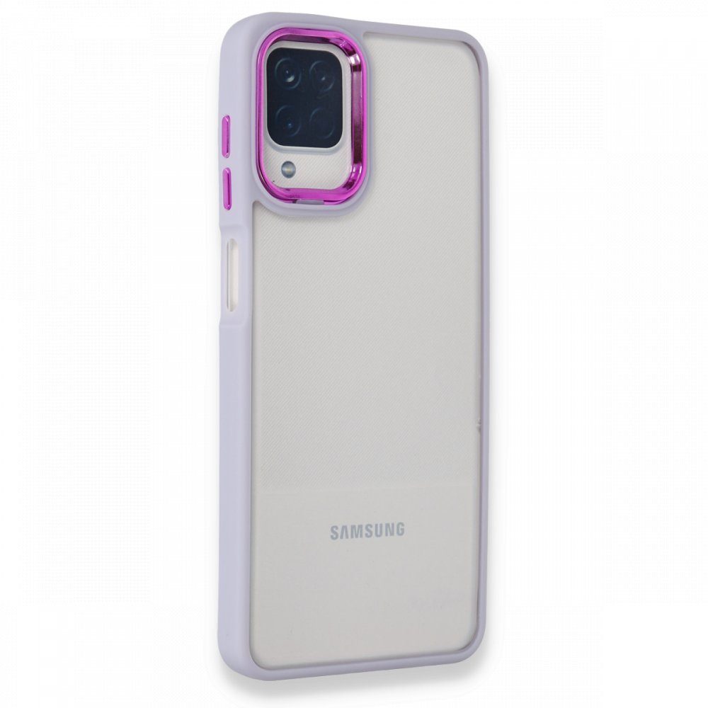 CLZ942 Samsung Galaxy M12 Kılıf Dora Kapak - Ürün Rengi : Siyah
