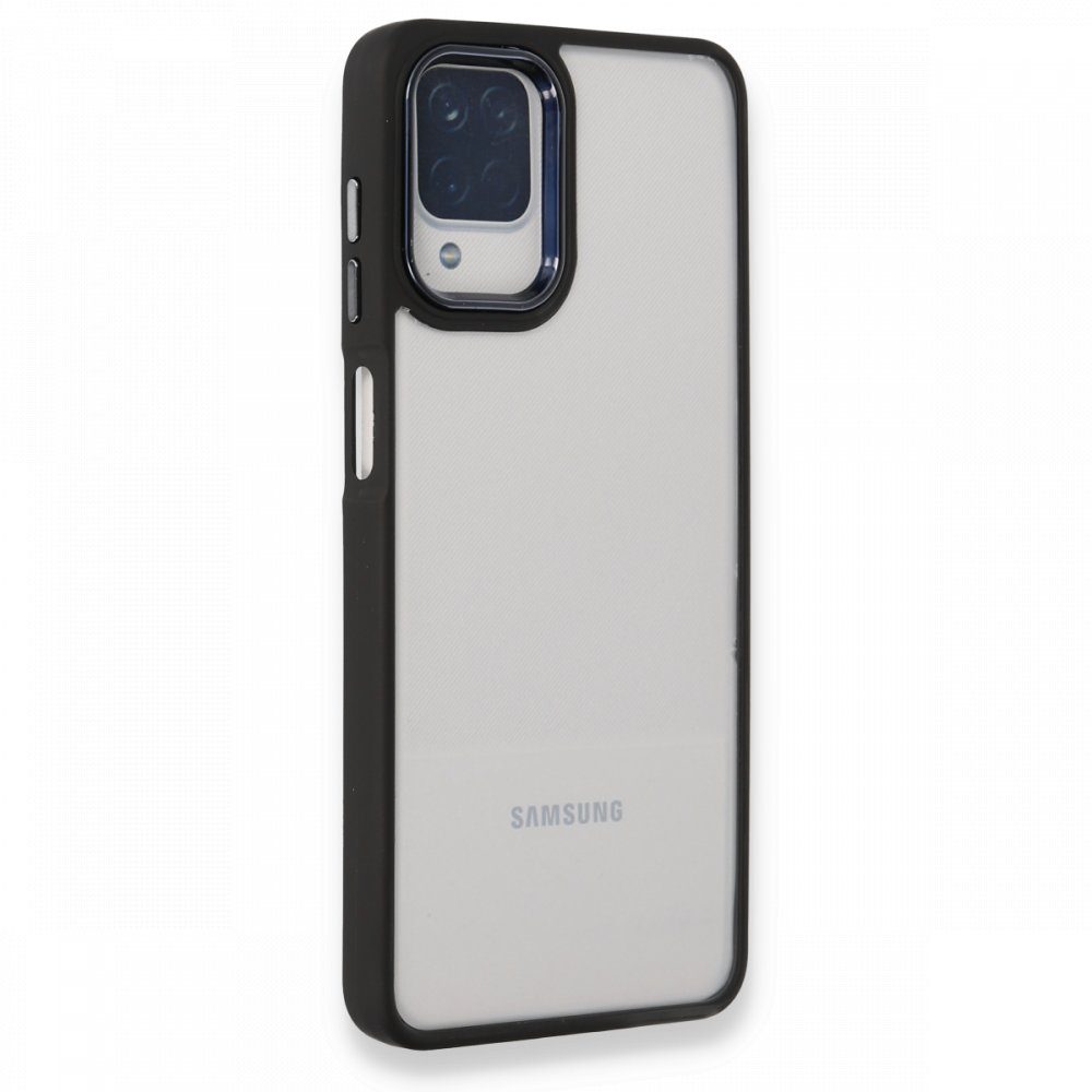 CLZ942 Samsung Galaxy A22 Kılıf Dora Kapak - Ürün Rengi : Siyah