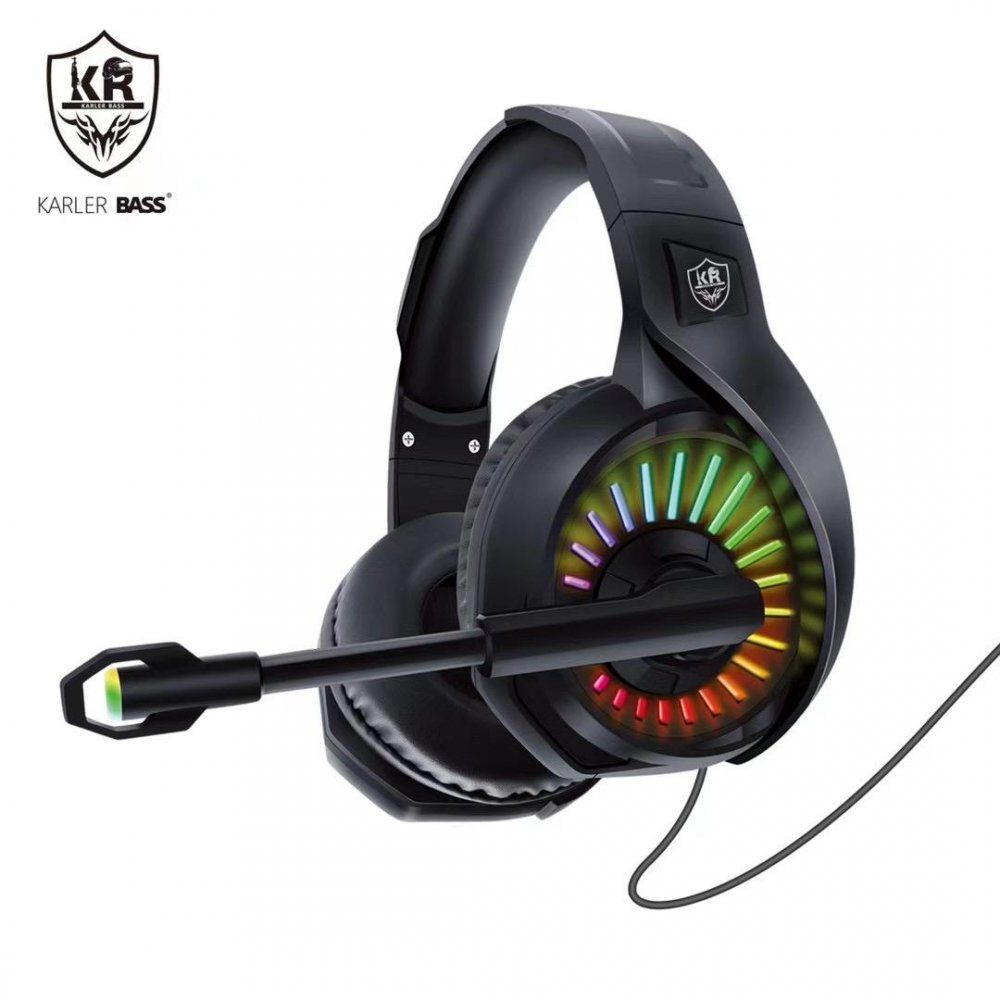 CLZ942 R3000 Rgb Işıklı Oyuncu Kulaklığı - Ürün Rengi : Siyah