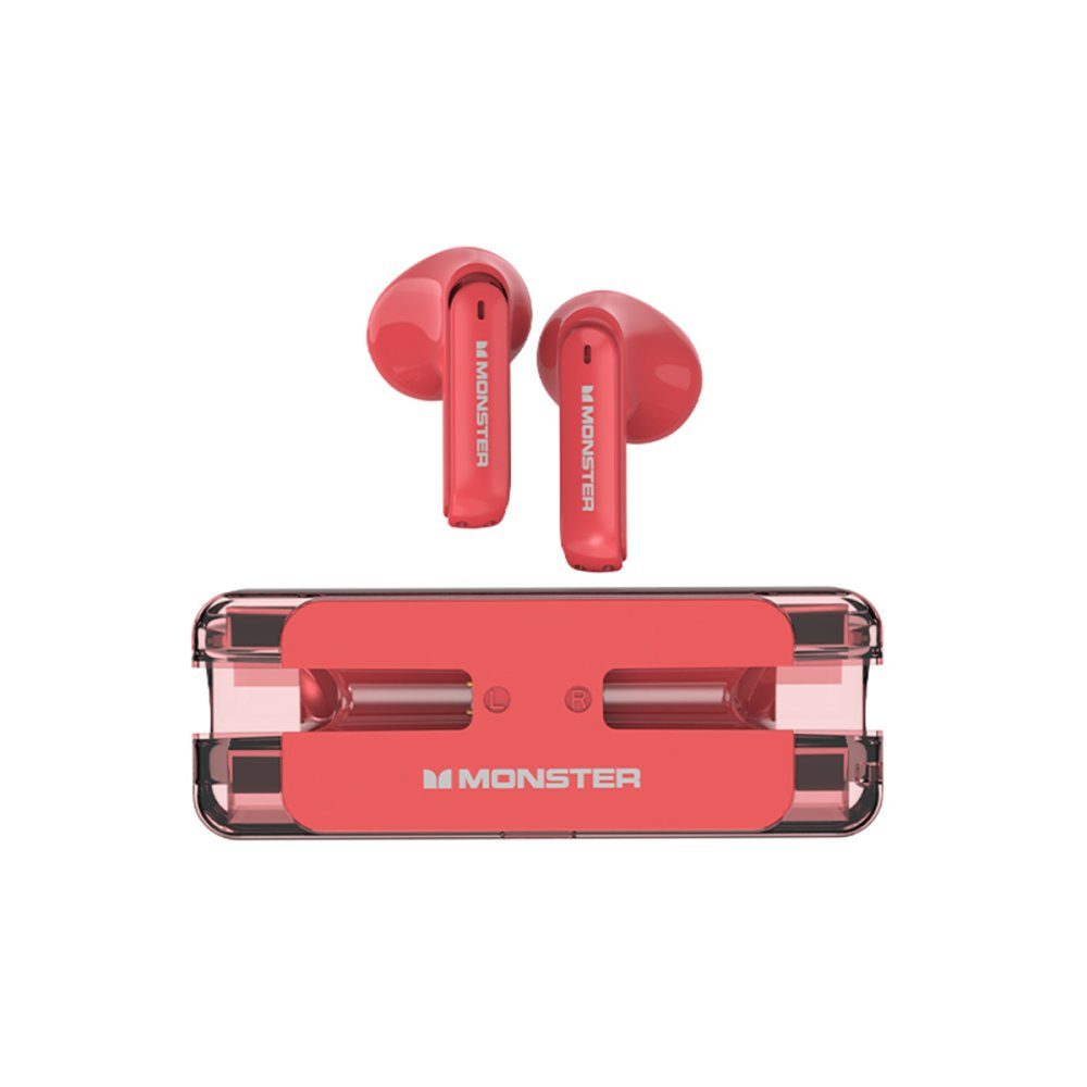 CLZ942 Monster Xkt08 Bluetooth Kulaklık - Ürün Rengi : Kırmızı