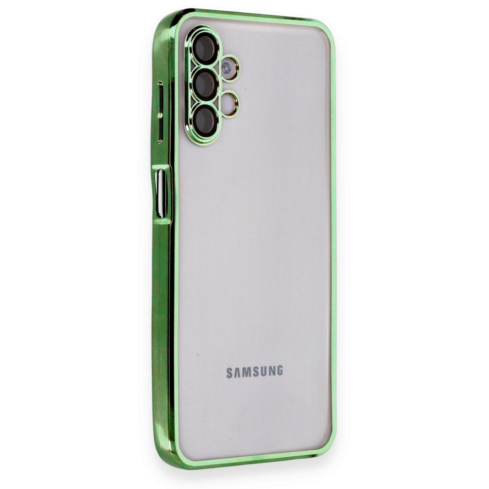 CLZ942 Samsung Galaxy A04s Kılıf Razer Lensli Silikon - Ürün Rengi : Mor