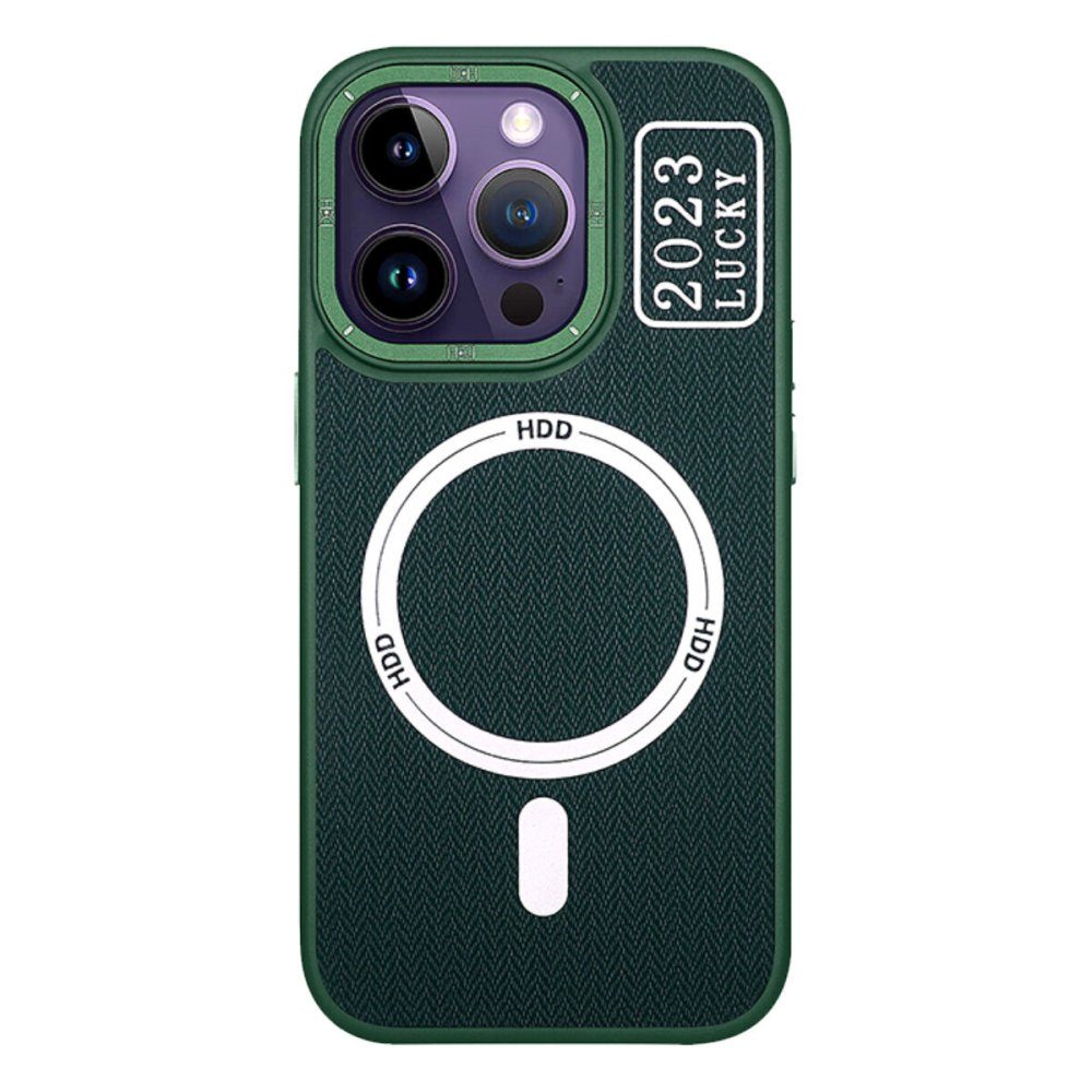 CLZ942 İphone 14 Pro Max Kılıf Hbc-157 Granada Magneticsafe Kapak - Ürün Rengi : Kahverengi