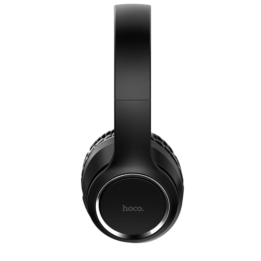 CLZ192 Hoco W28 Kablosuz Bluetooth Katlanabilir Kafaüstü Kulaklık - Ürün Rengi : Siyah