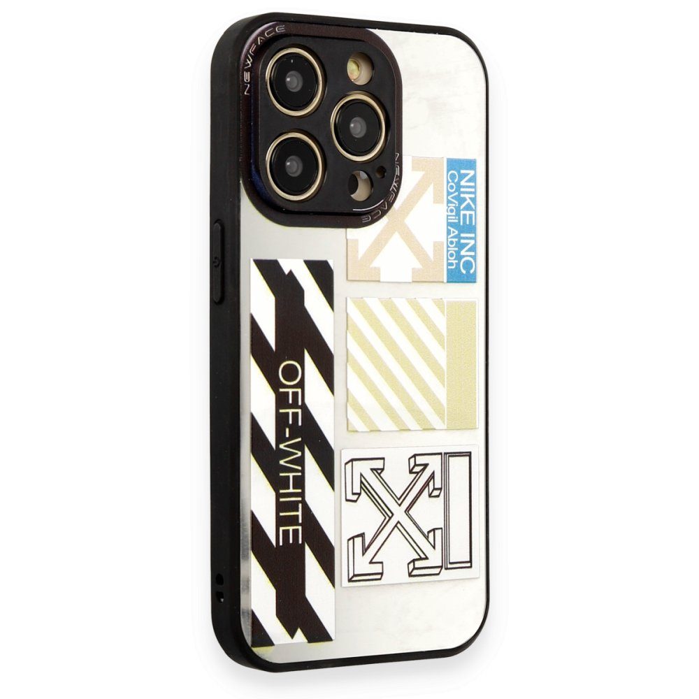 CLZ942 İphone 12 Pro Max Kılıf Mirror Desenli Kapak - Ürün Rengi : Mirror - 6
