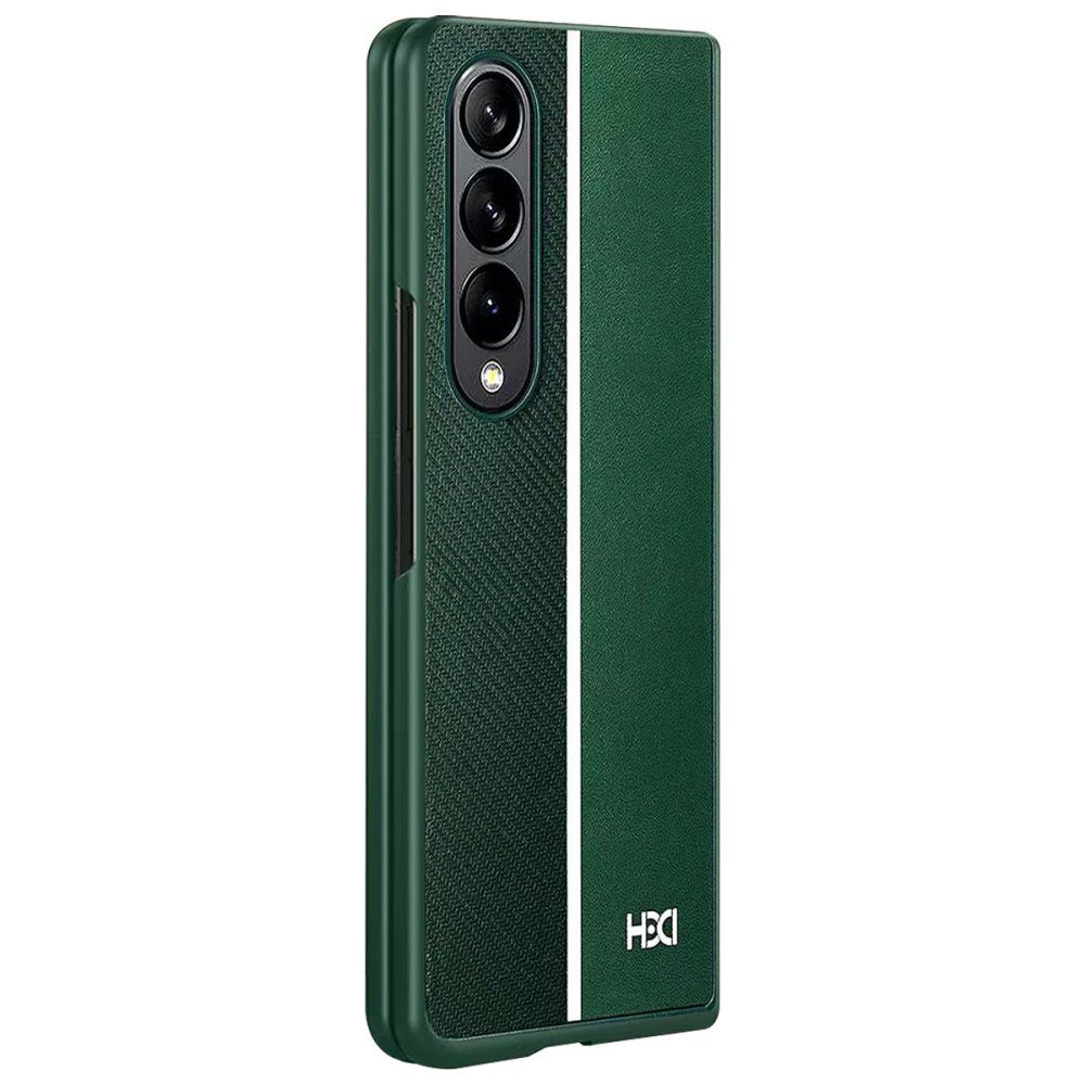 CLZ942 Samsung Galaxy Z Fold 3 Kılıf Hbc-155 Lizbon Kapak - Ürün Rengi : Koyu Yeşil