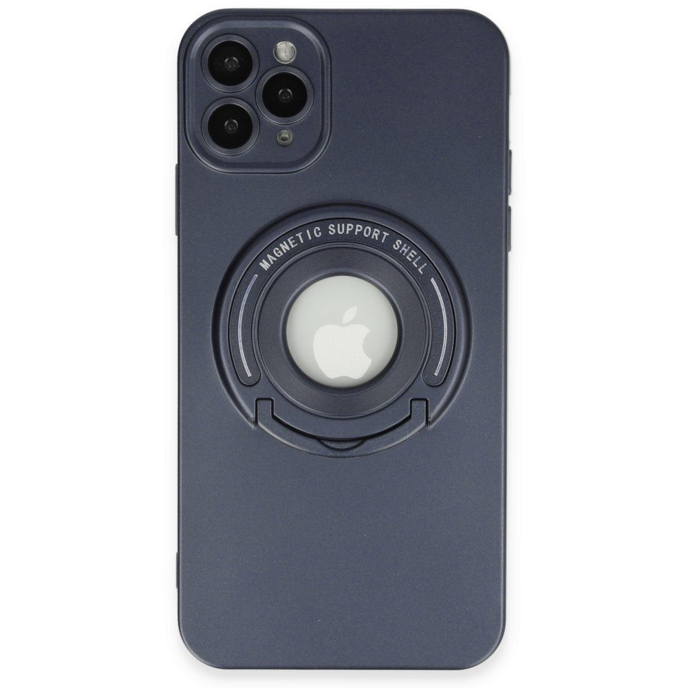 CLZ942 İphone 11 Pro Kılıf Lukka Magneticsafe Kapak - Ürün Rengi : Derin Mor
