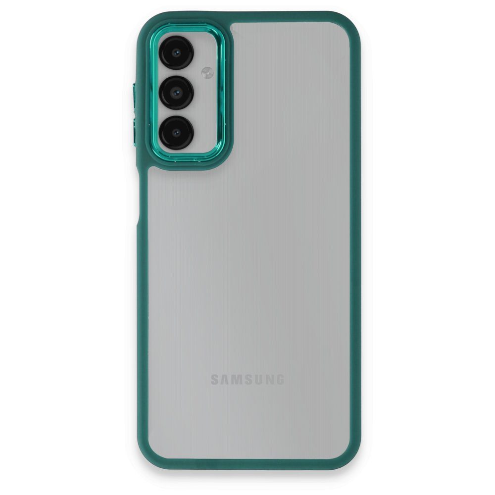 CLZ942 Samsung Galaxy A14 4g Kılıf Dora Kapak - Ürün Rengi : Haki Yeşil