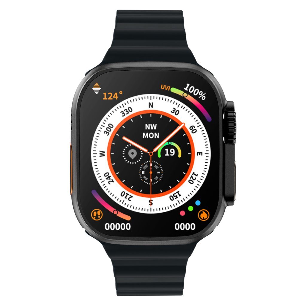 CLZ192 Zd8 Ultra Pro Akıllı Saat - Ürün Rengi : Turuncu