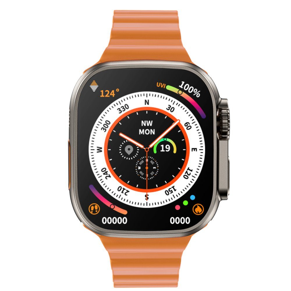 CLZ192 Zd8 Ultra Pro Akıllı Saat - Ürün Rengi : Gri