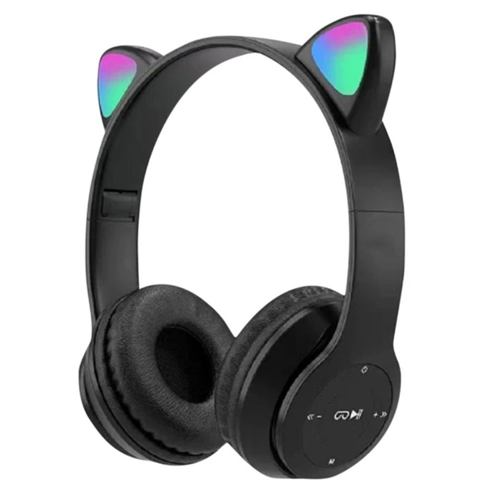 CLZ192 P47m Kablosuz Kedi Kulaklık - Ürün Rengi : Mor