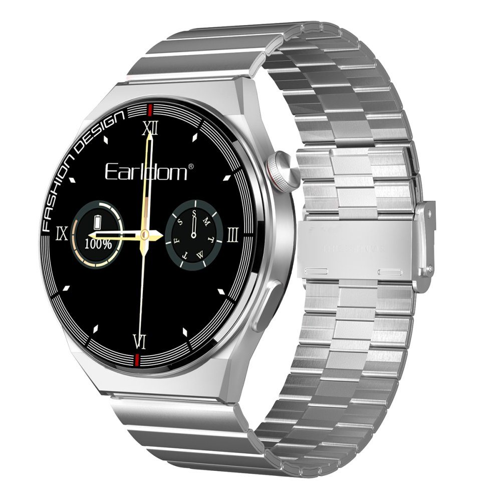 CLZ192 Earldom Sw6 Su Geçirmez Akıllı Saat - Ürün Rengi : Gümüş