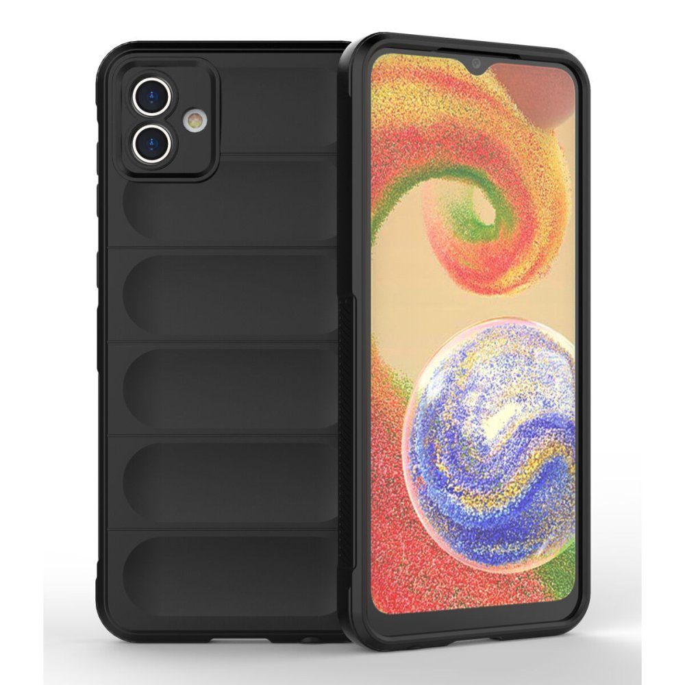 CLZ942 Samsung Galaxy A04e Kılıf Optimum Silikon - Ürün Rengi : Siyah