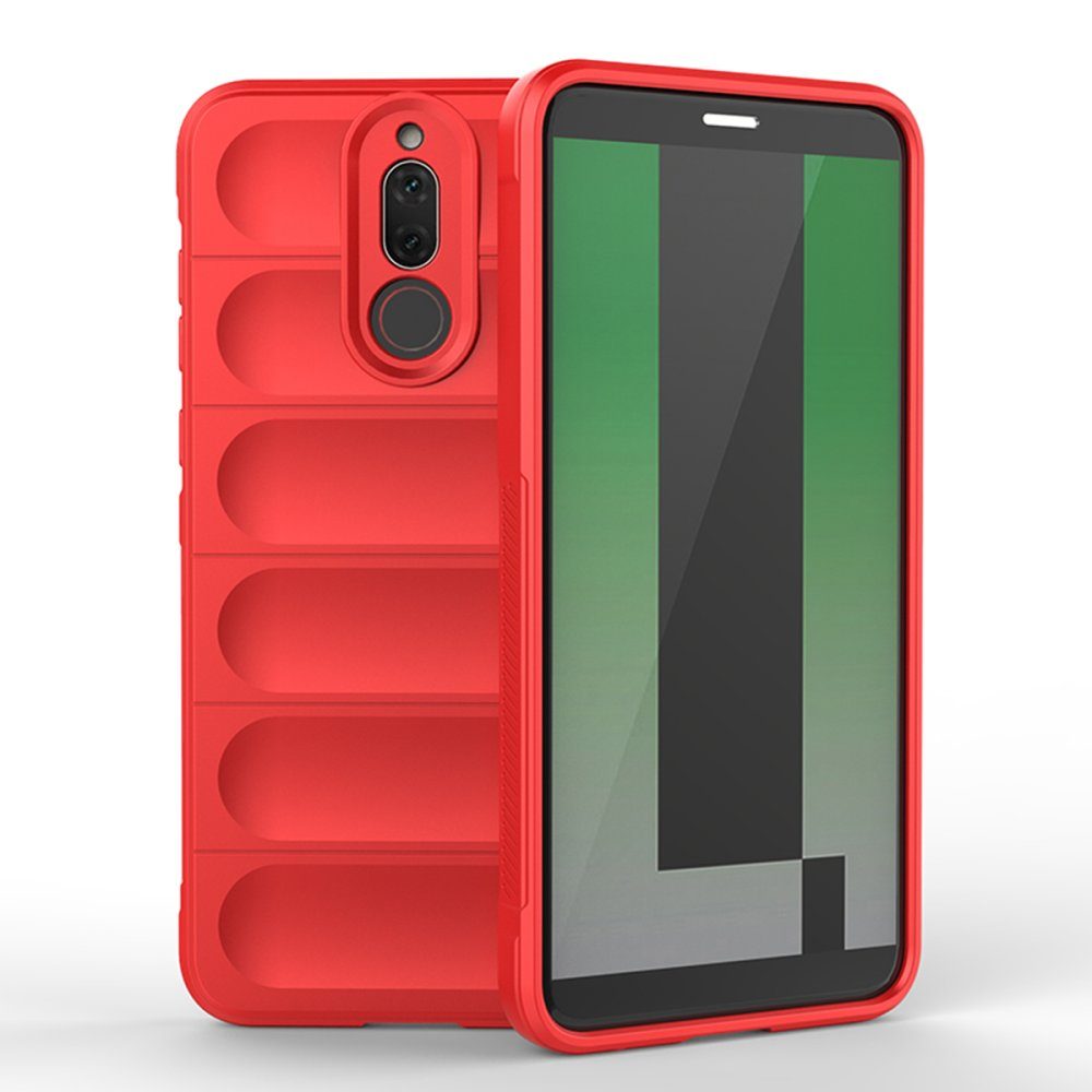 CLZ942 Huawei Mate 10 Lite Kılıf Optimum Silikon - Ürün Rengi : Kırmızı