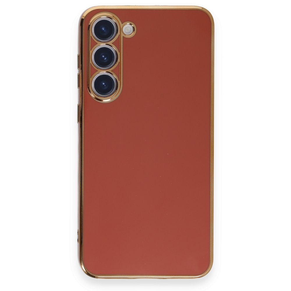 CLZ942 Samsung Galaxy S23 Plus Kılıf Volet Silikon - Ürün Rengi : Kırmızı