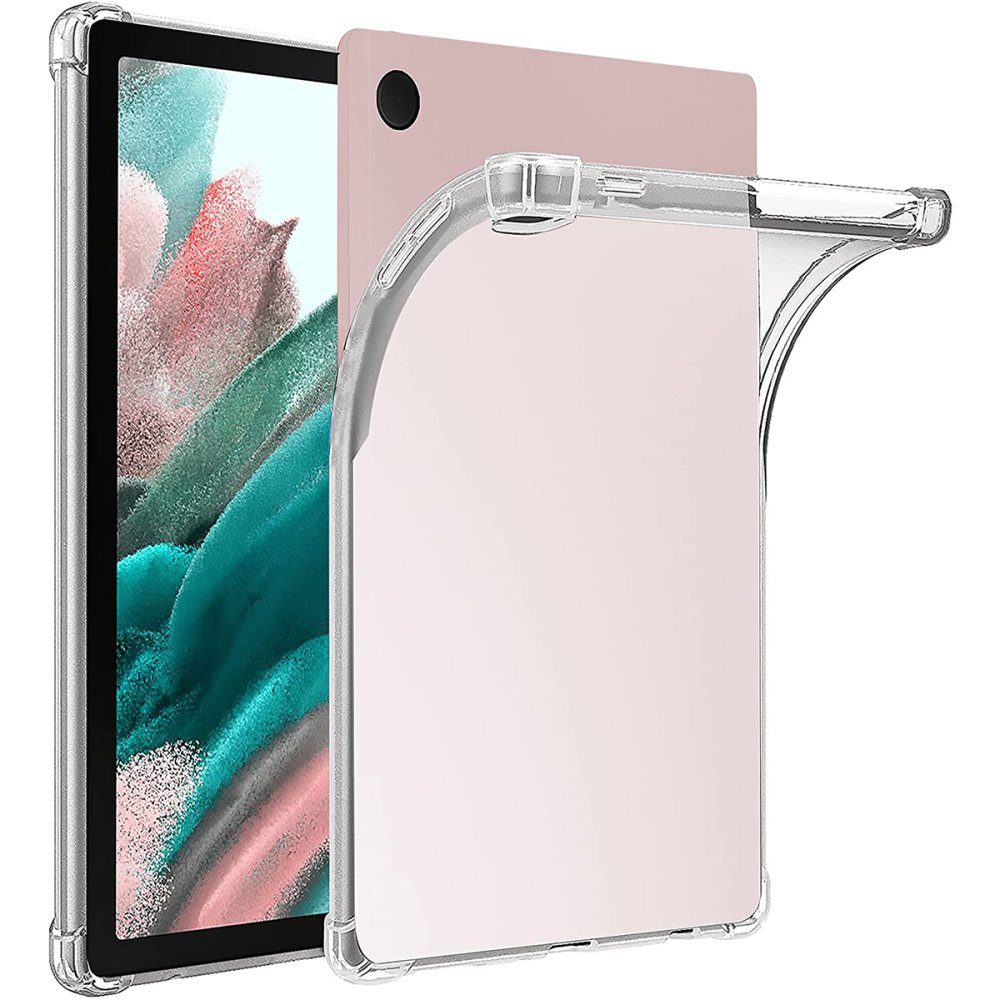 CLZ942 Samsung Galaxy X200 Tab A8 10.5 Kılıf Anti  Tablet Silikon - Ürün Rengi : Şeffaf