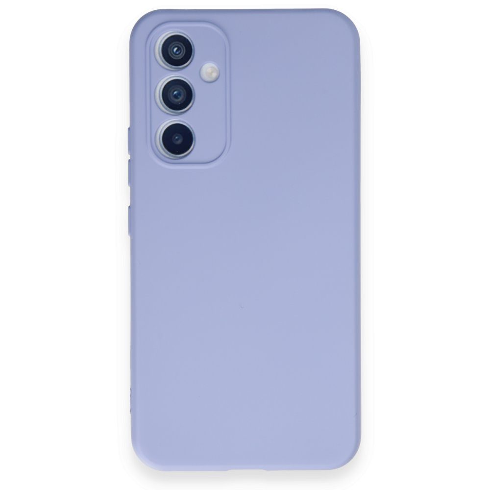 CLZ942 Samsung Galaxy A34 5g Kılıf Nano İçi Kadife  Silikon - Ürün Rengi : Mavi
