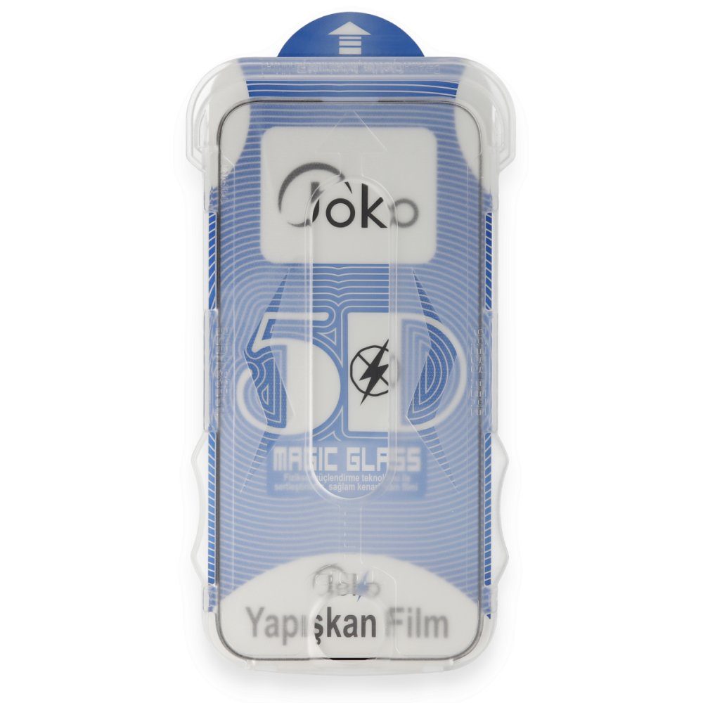 CLZ942 İphone 12 Joko Magic 5d Cam - Ürün Rengi : Siyah