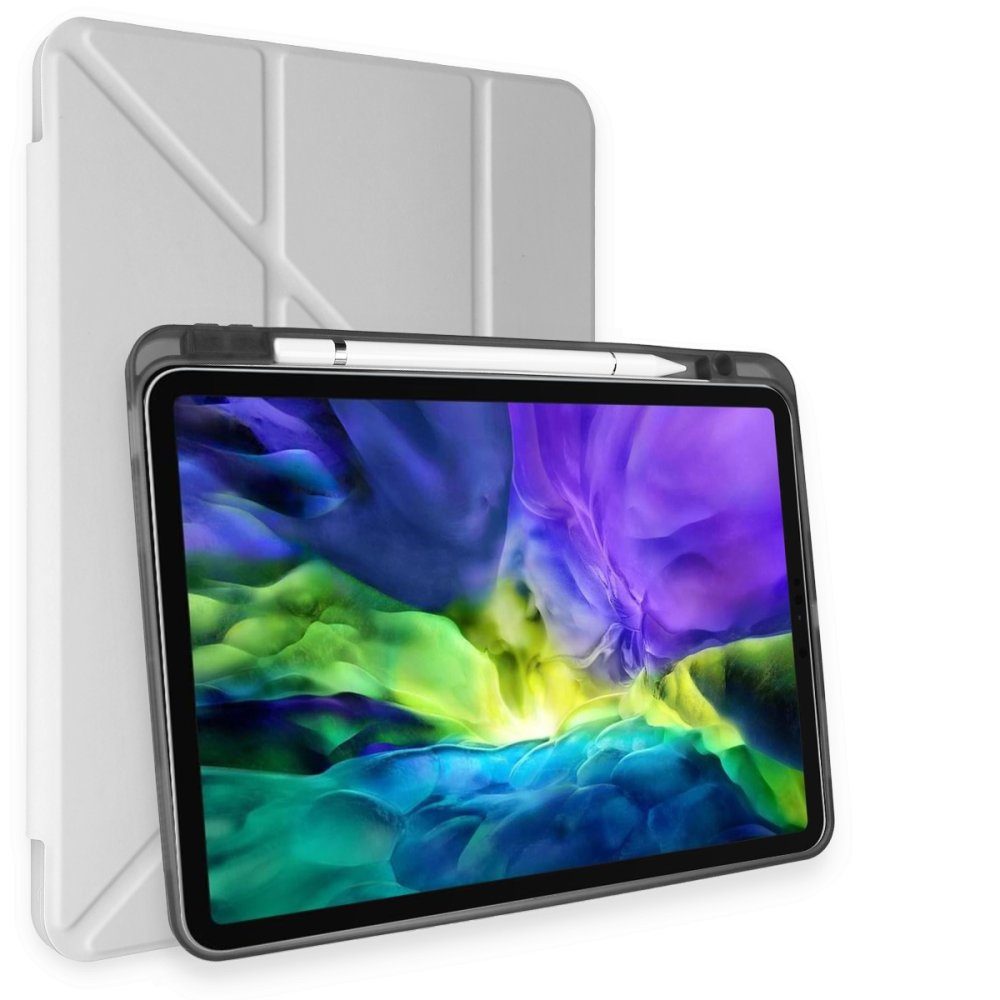 CLZ942 İpad Pro 10.5 Kılıf Kalemlikli Hugo Tablet Kılıfı - Ürün Rengi : Lacivert
